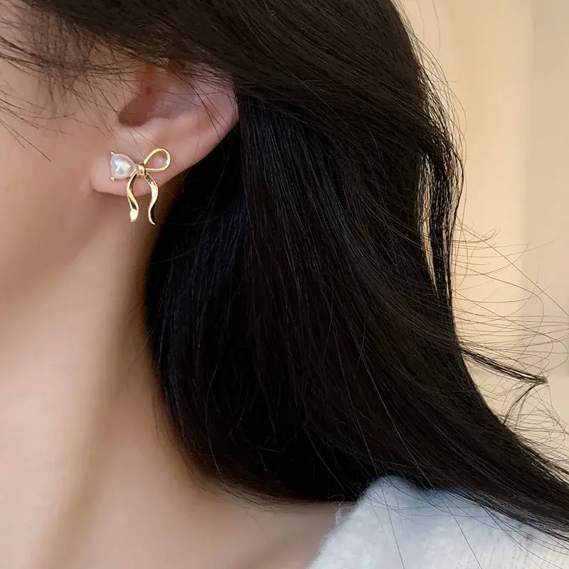 Pear Bow earring - FY0252